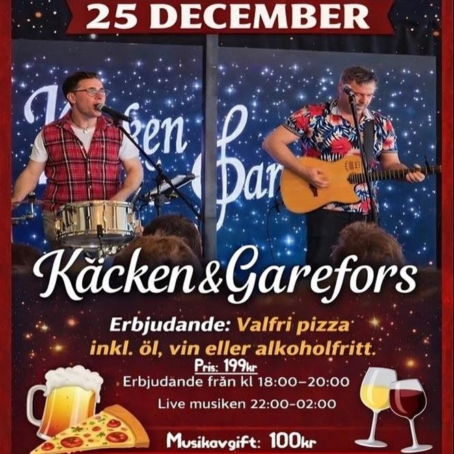 Musikkväll på Juldagen - Käcken & Garefors