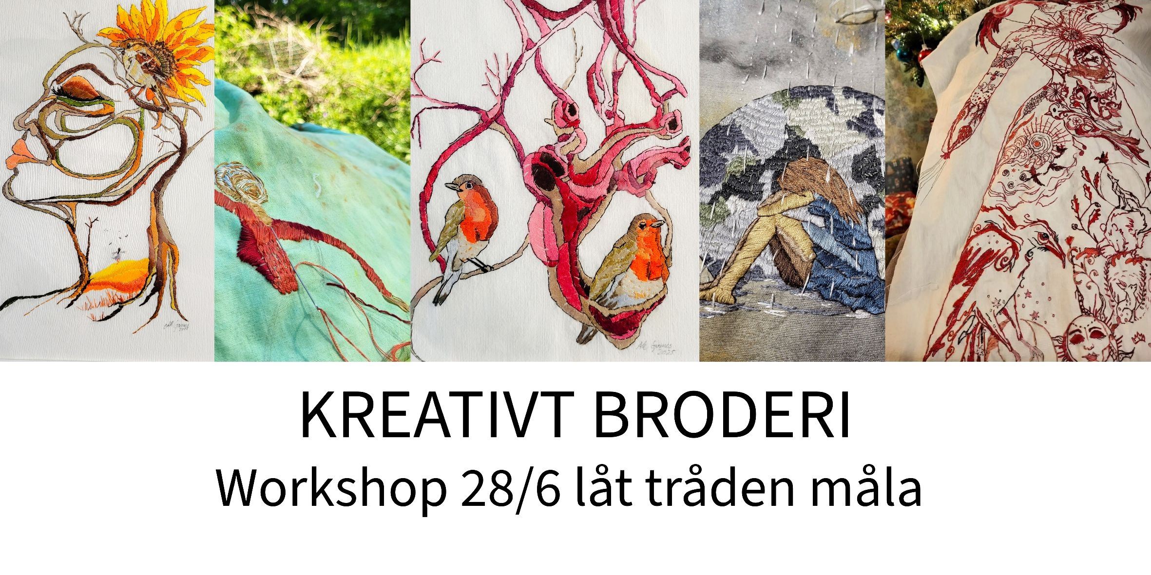 Workshop - Kreativt broderi