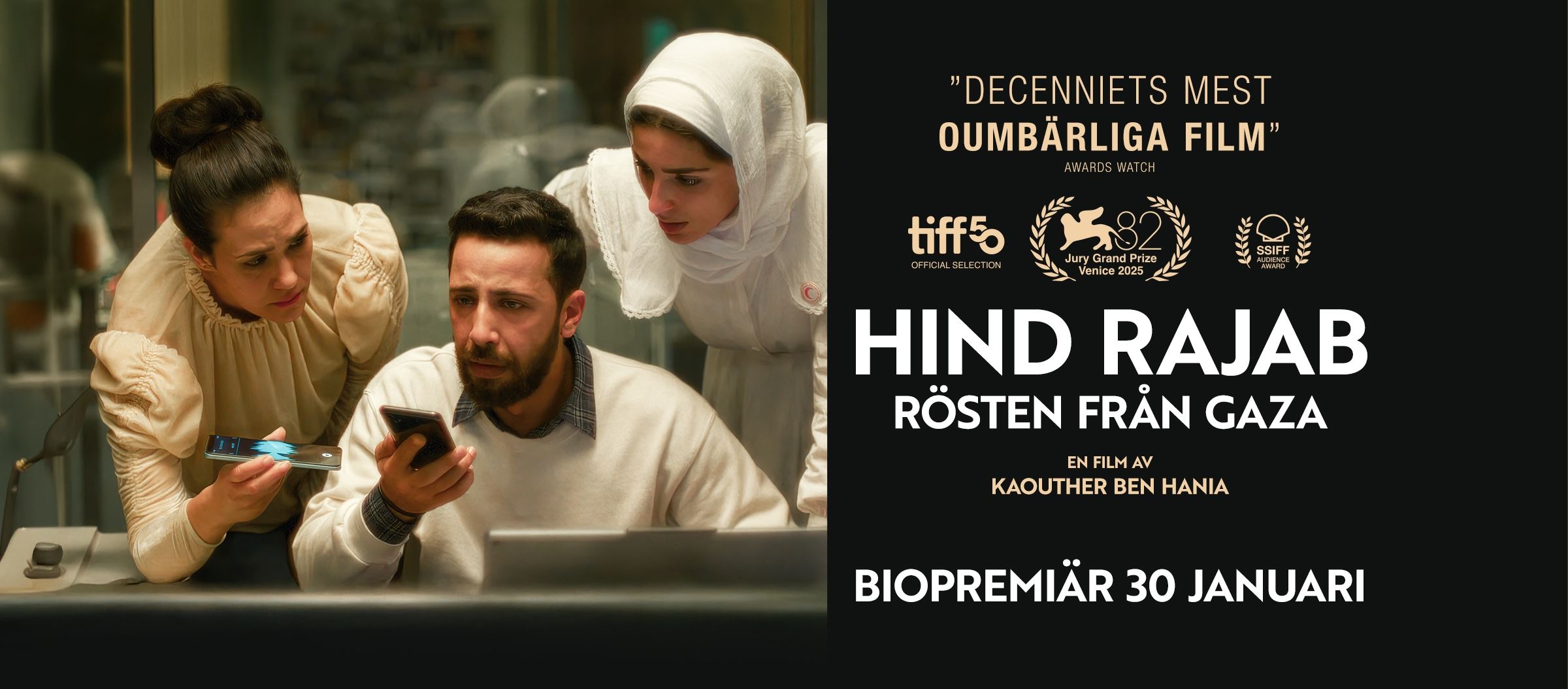 Hind Rajab - rösten från Gaza - Svea Bio