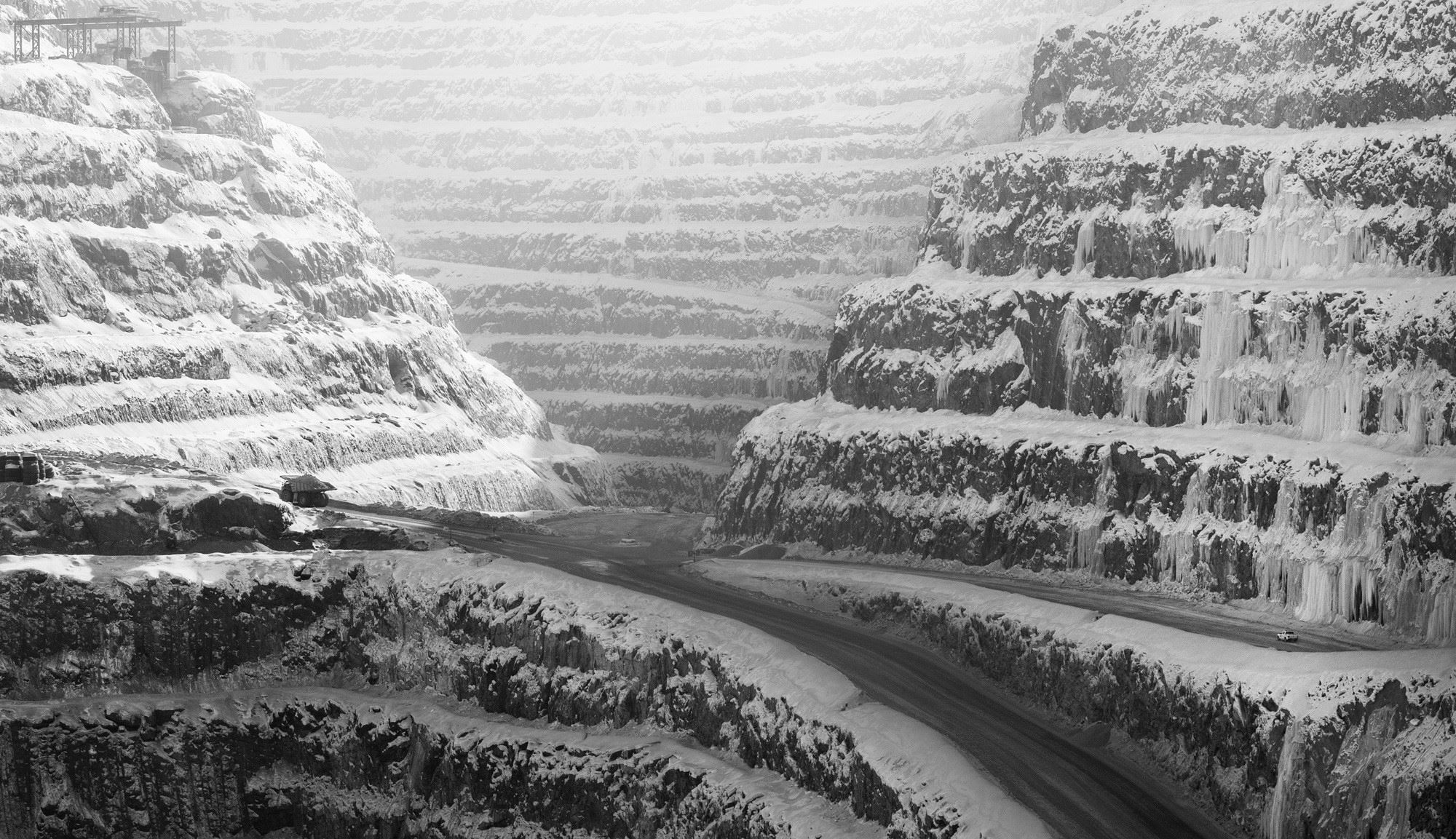 Visning av utställningen Kolonin