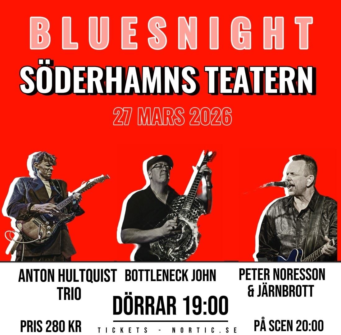 Bluesnight på Söderhamns Teater