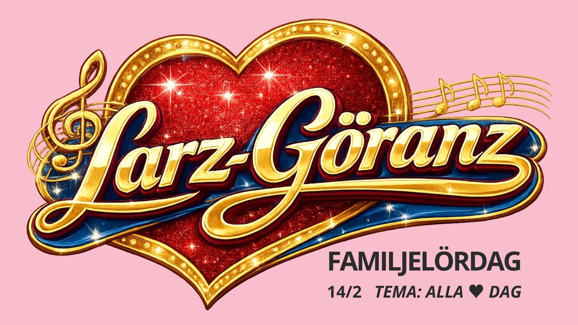 Familjelördag 14 februari - Alla hjärtans dag