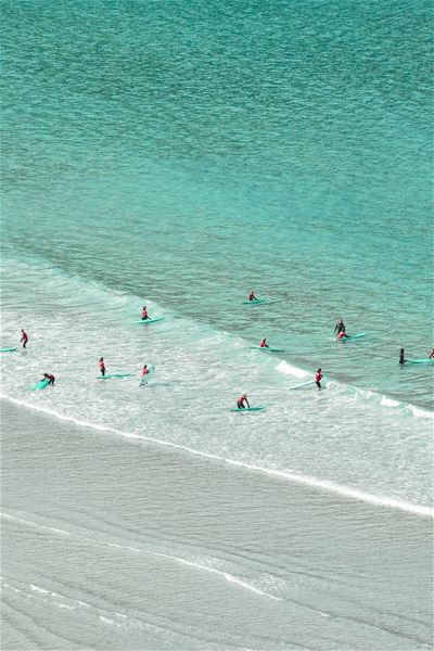 Surferar i Hoddevik