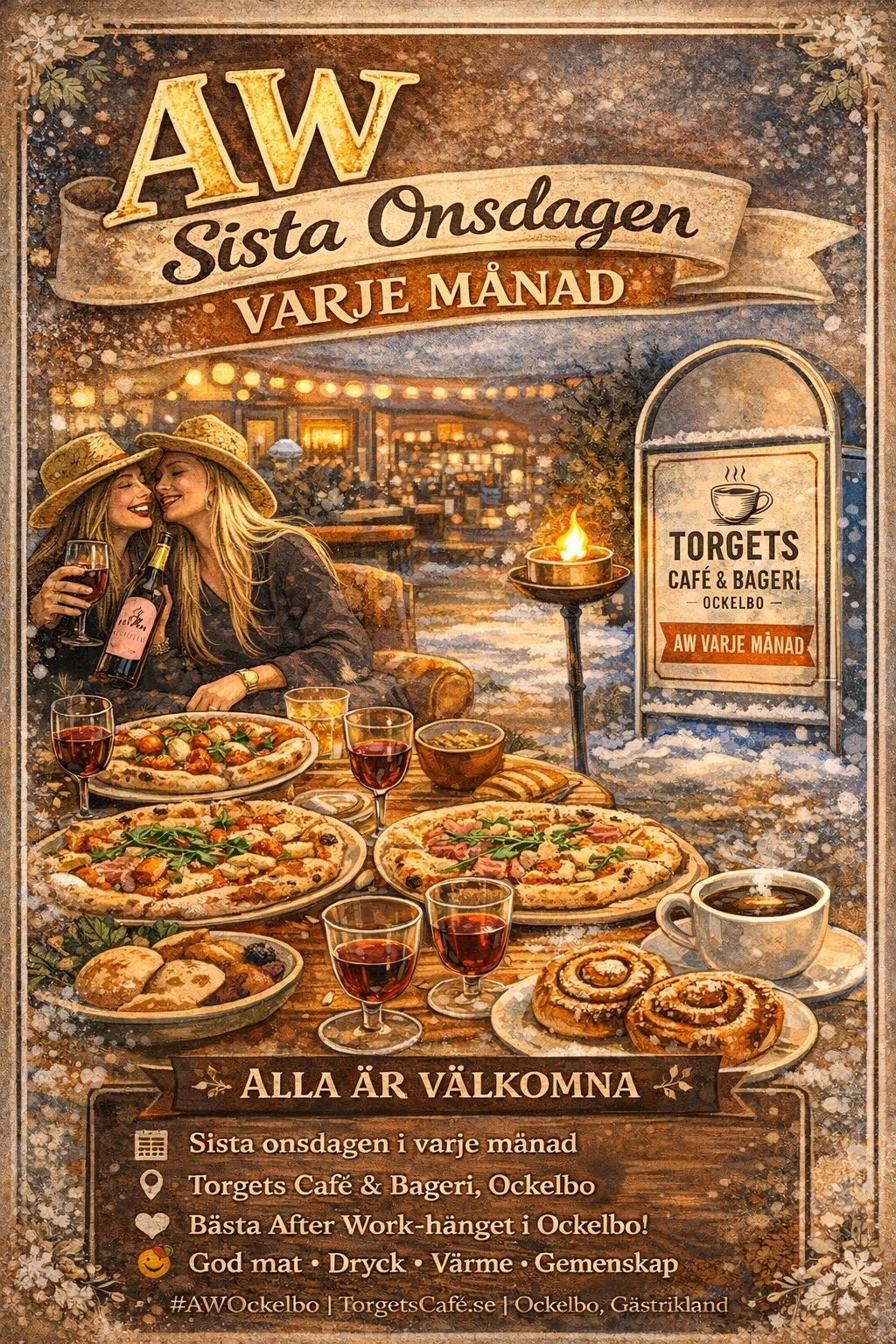 AW på Torgets Café & bageri