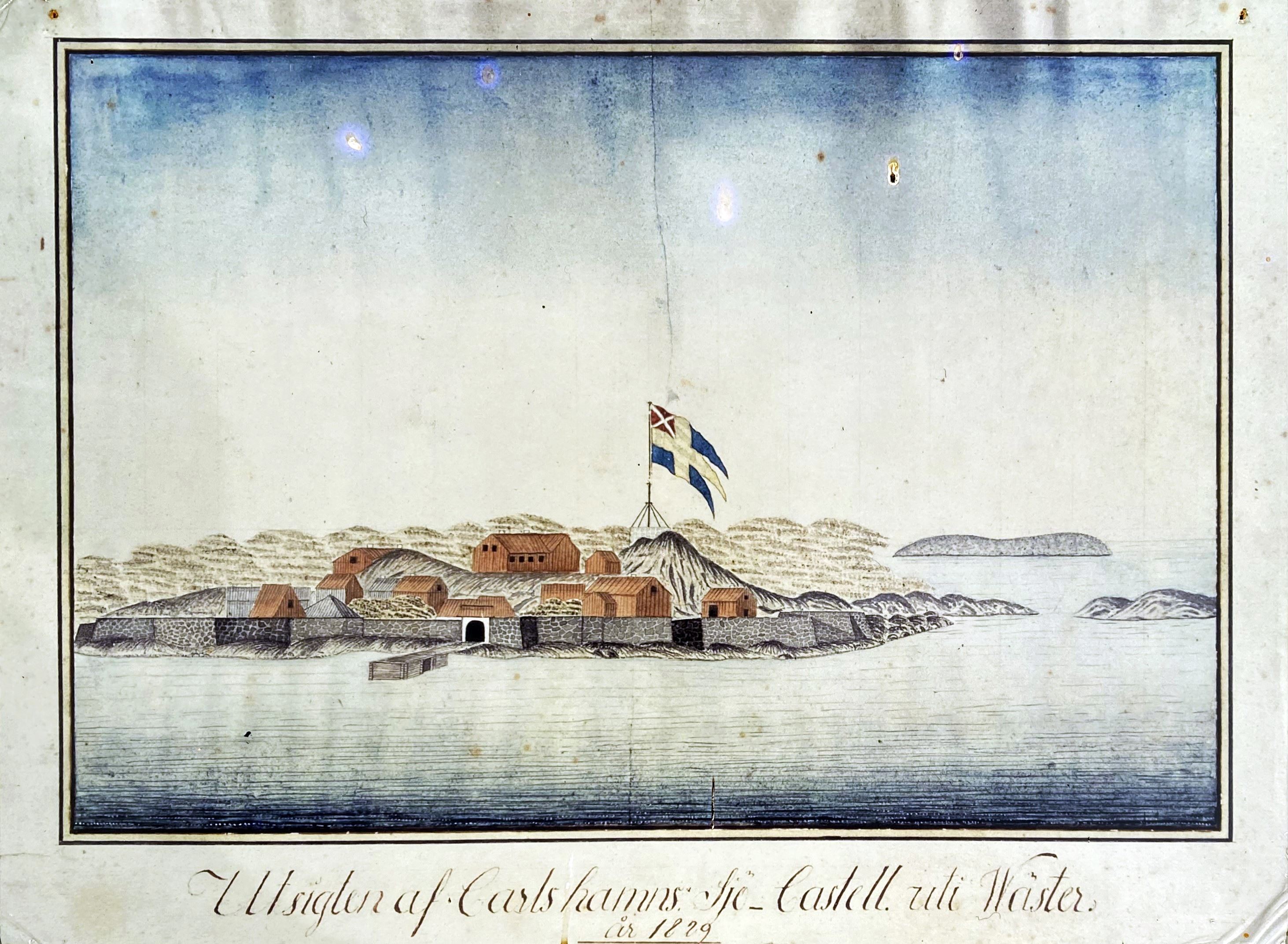 Karlshamns Kastell 350 år – fästingöns historia