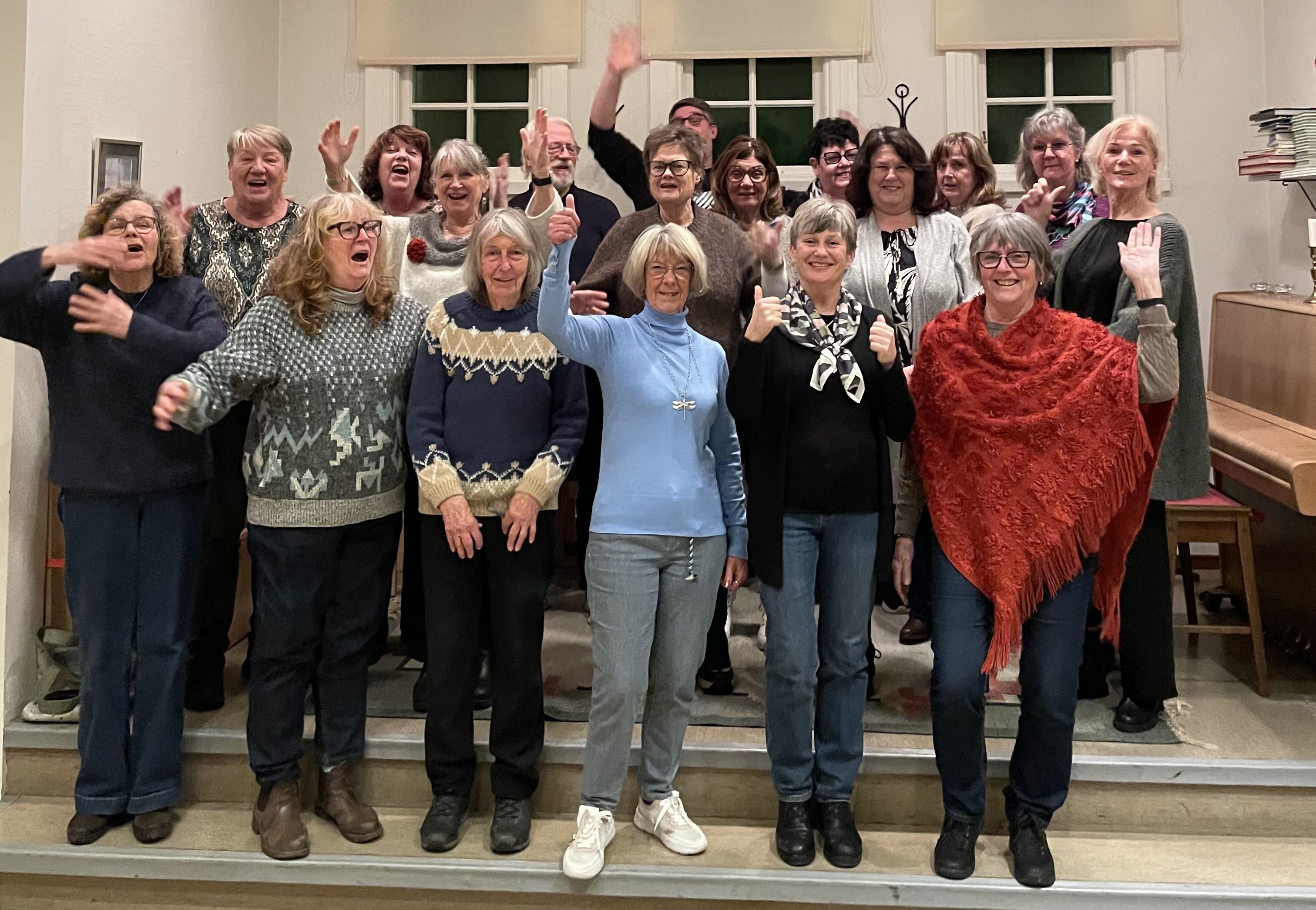 Församlingsafton med Hällaryds kyrkokör