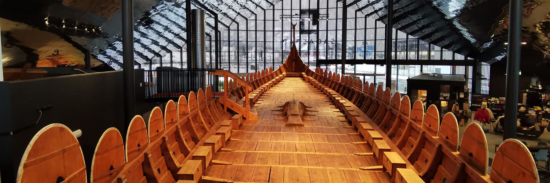 Experience what it feels like to stand on board the Myklebust Ship at Sagastad.