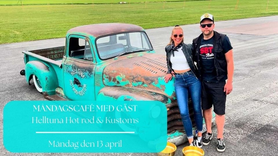 Motorer, passion och gemenskap - måndagscafé med gäst!