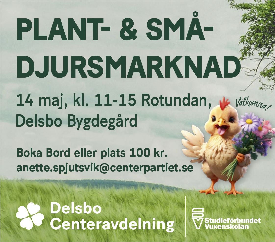 Plant- och smådjursmarknad
