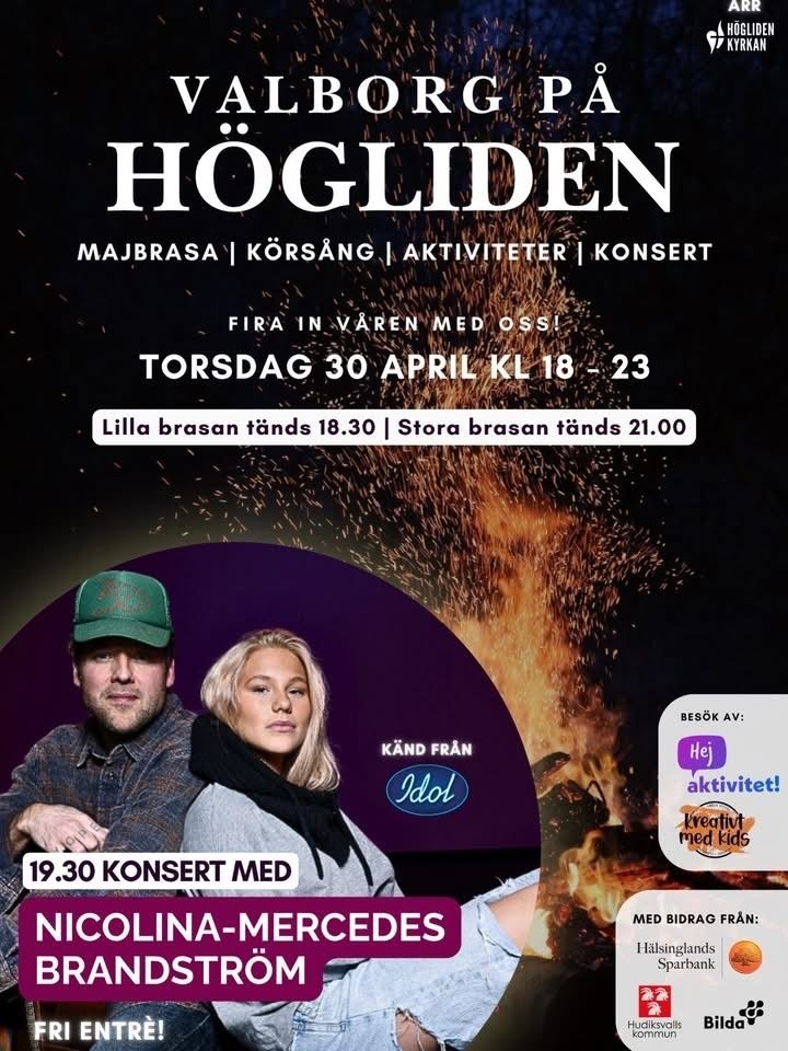 Valborg på Högliden 2026