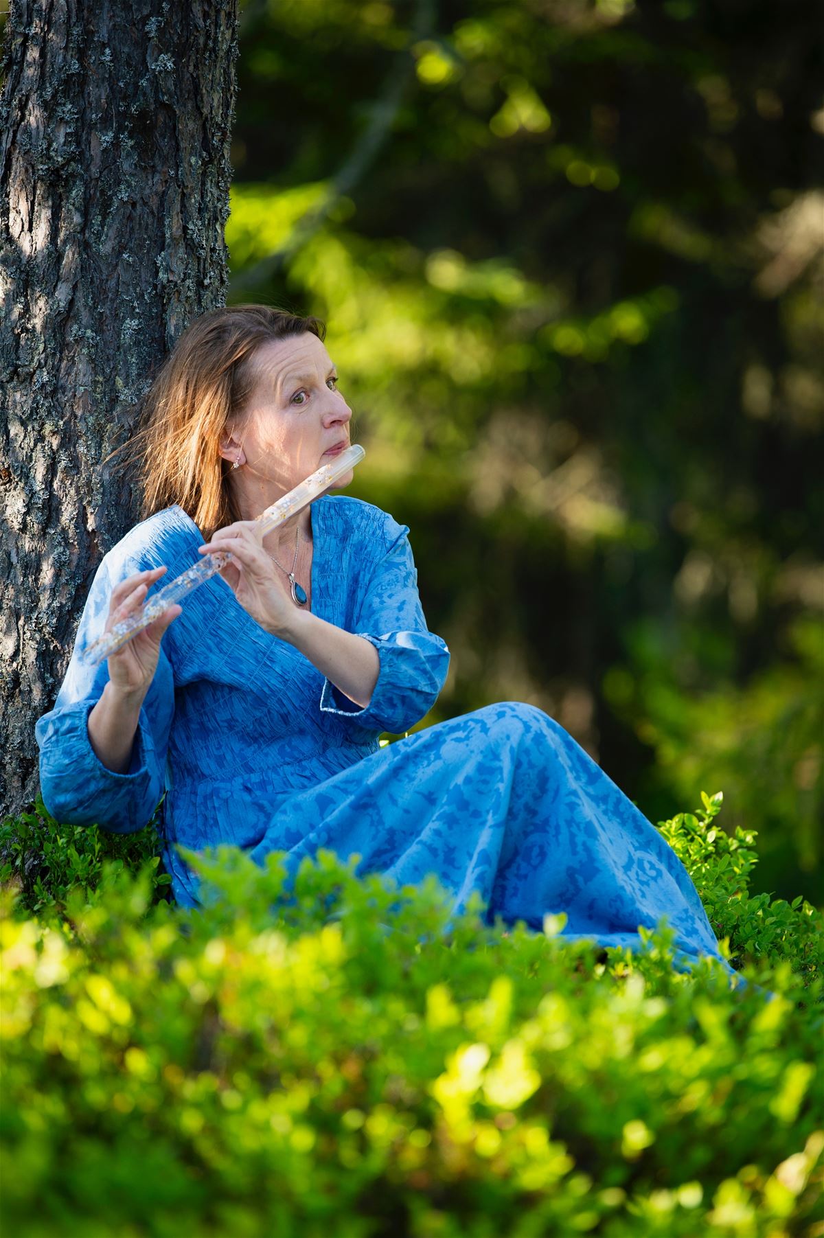 Mors dags present - ett Skogsbad med Emelie Gemzell och hennes kristallflöjt 31/5 image 1