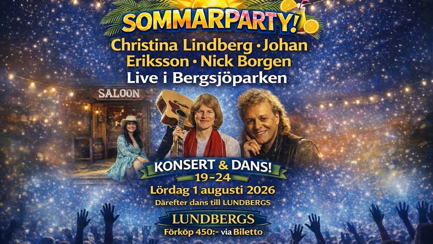Sommarparty - Bergsjöparken