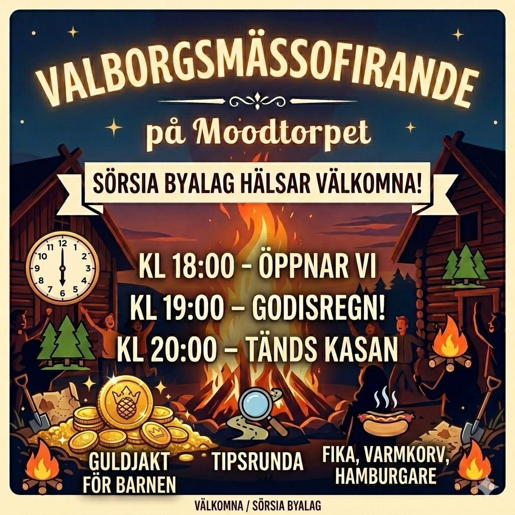 Valborgsmässofirande på Moodtorpet