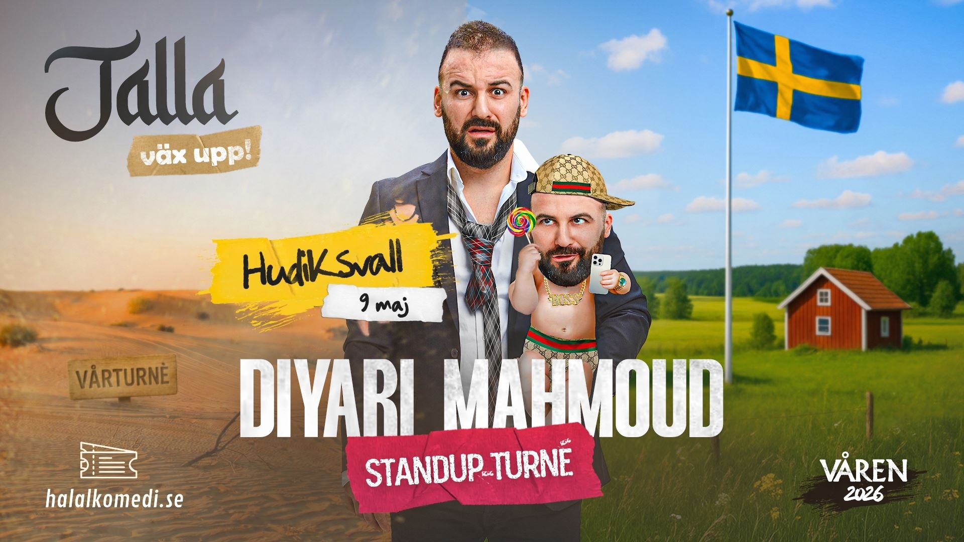 Diyari Mahmoud - Jalla, väx upp!