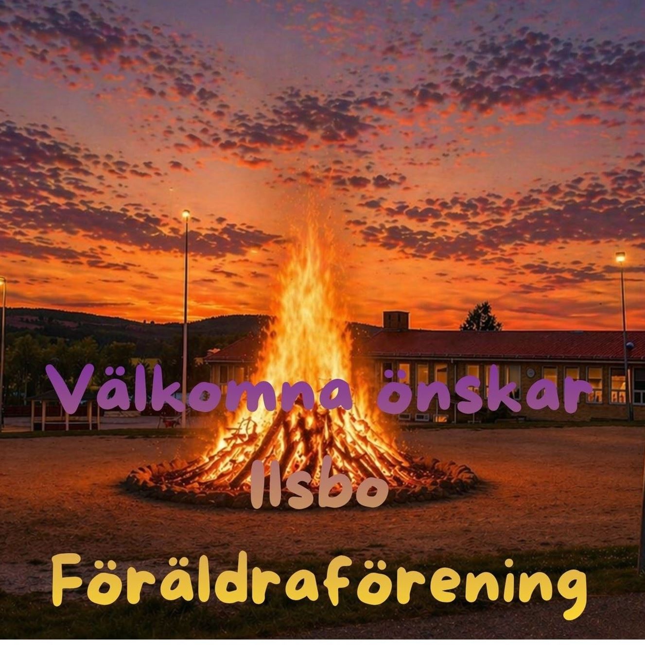 Valborg på Ilsbo skola