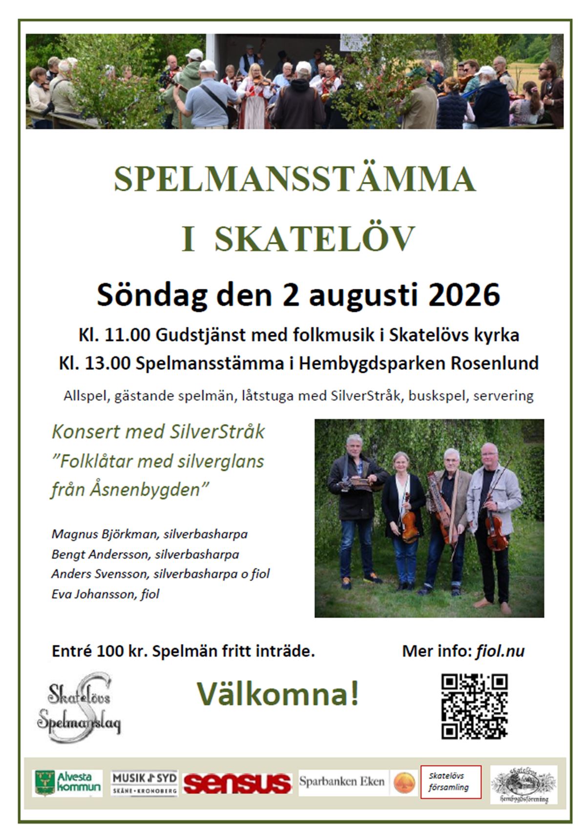 Spelmansstämma i Skatelöv image 1