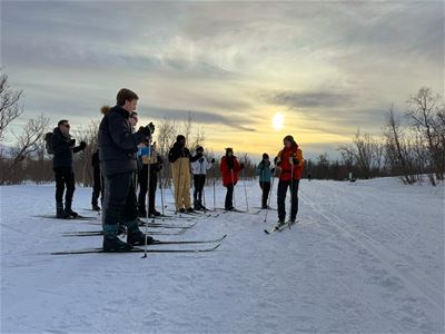 Langrennskurs på Tromsøya