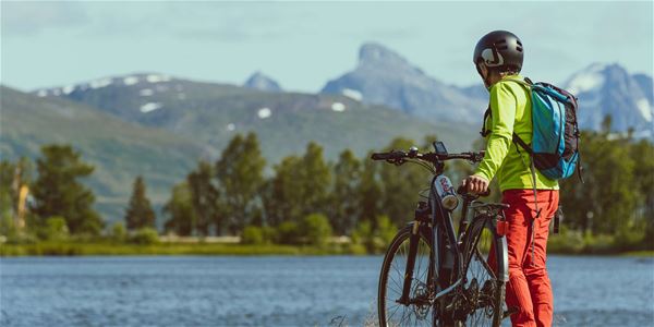 Gjest og Prestvannet i bakgrunnen