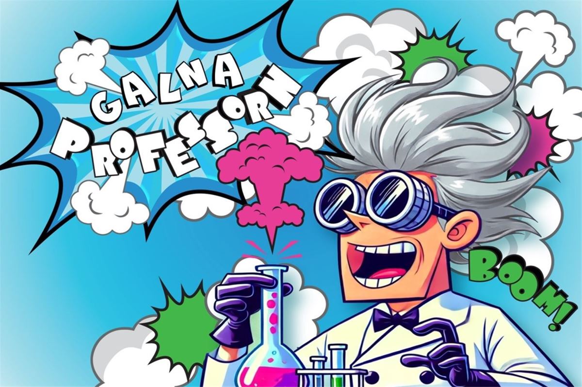 Den galna professorn - och hans experimentverkstad image 1