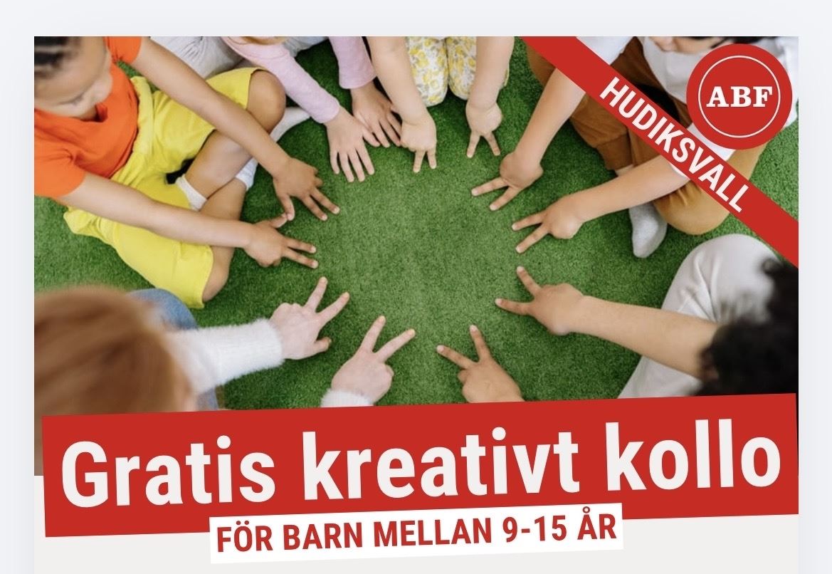 Gratis Kreativt Kollo för barn/ungdomar 9-15 år