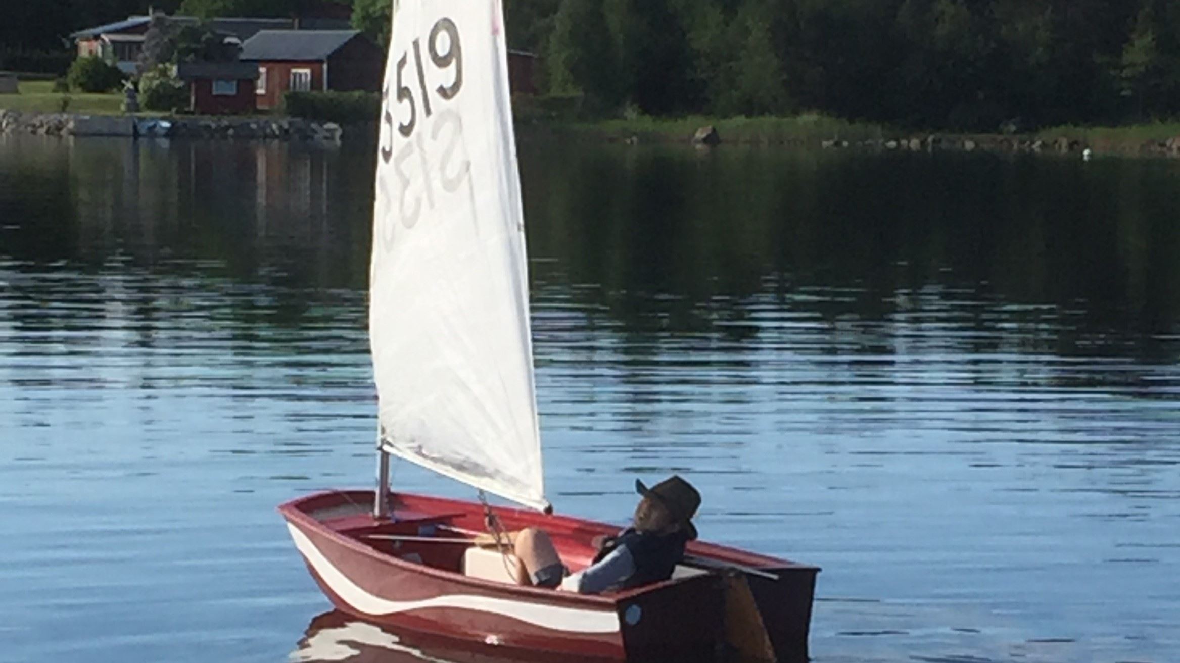Prova på barnsegling i Segelvik