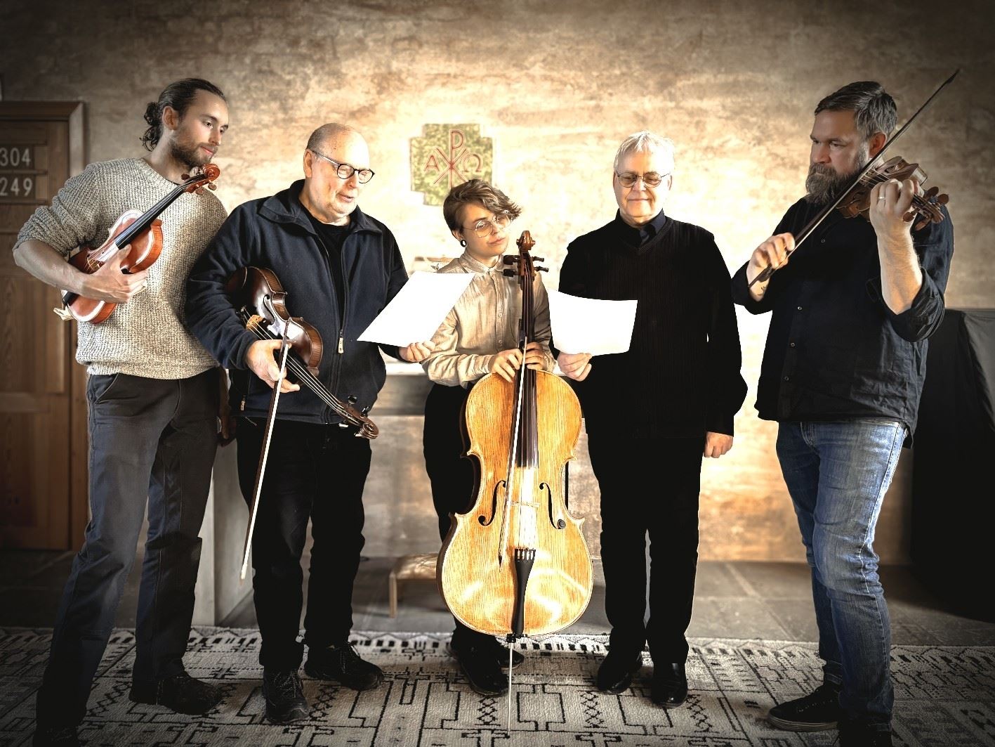 Bergsjö Baroque Band i Strömbacka kapell