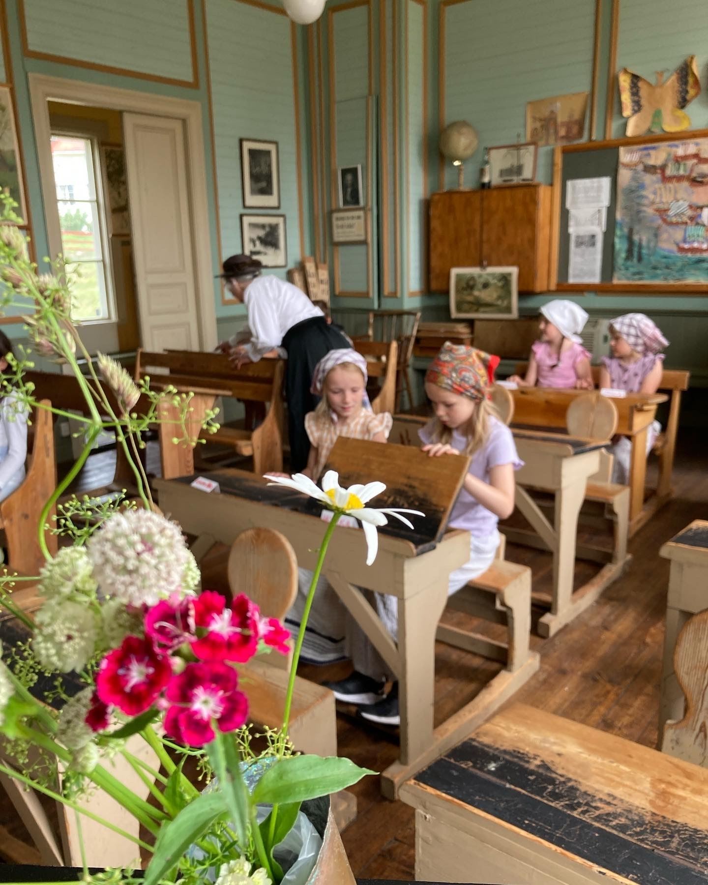 Sommarlovskul: Gammaldags skola