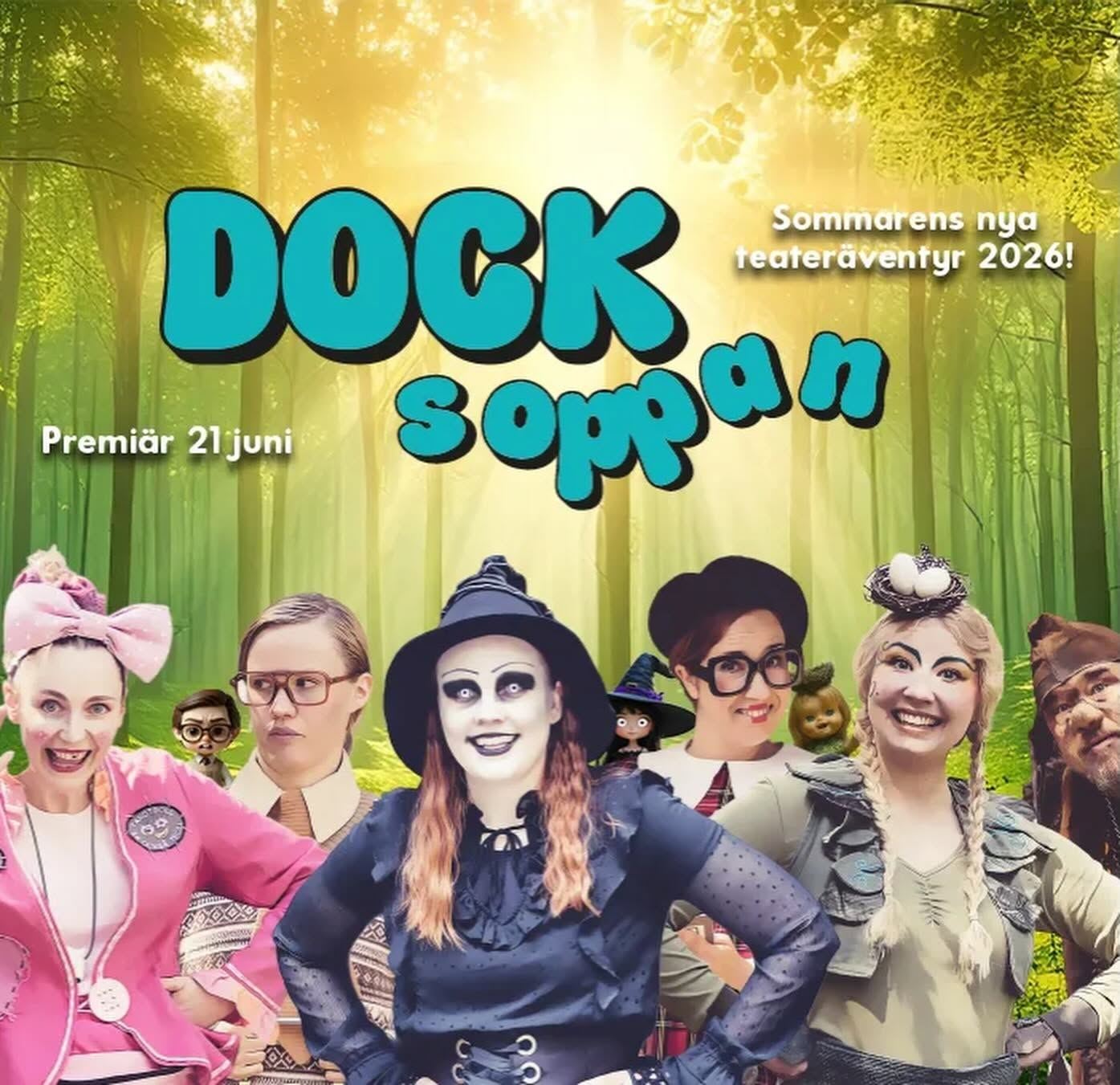 Sommarens teateräventyr i Trolska Skogen - Docksoppan