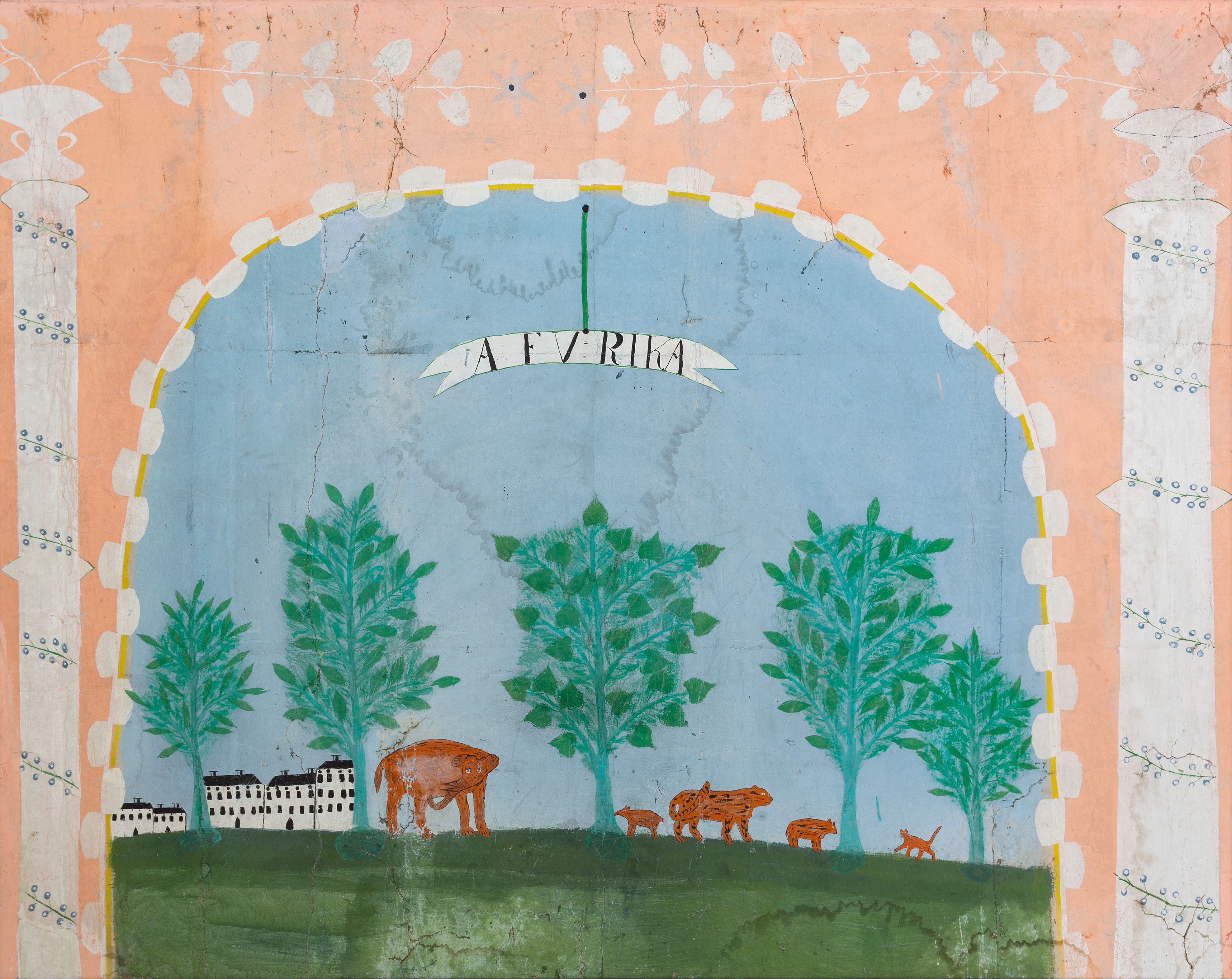 Blomstrande väggar – 1800-talets måleri i hälsingegårdar