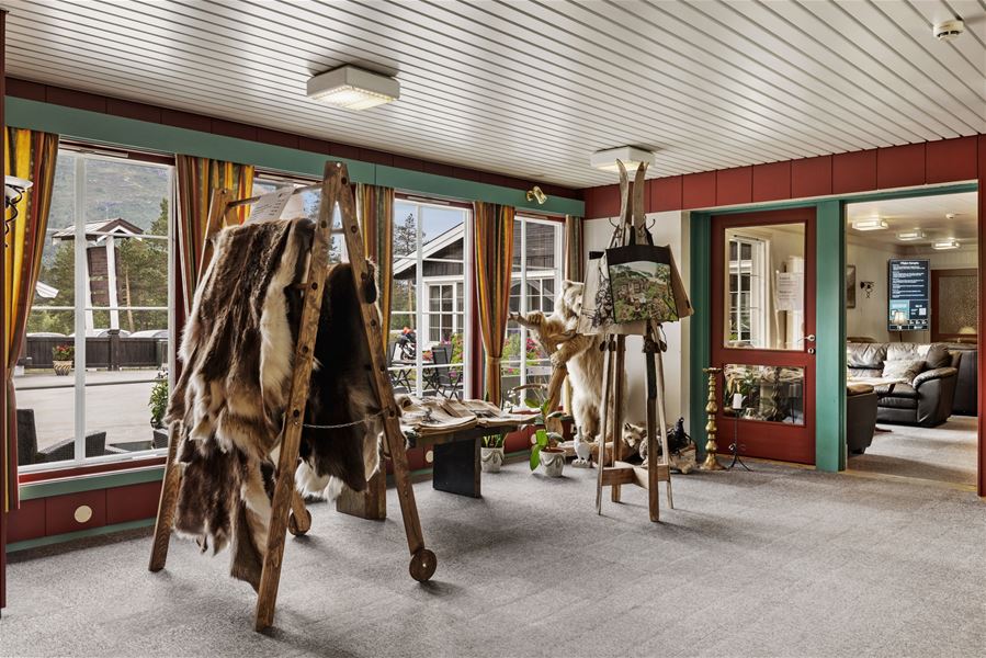 Bjorliheimen Fjellhotell resepsjon