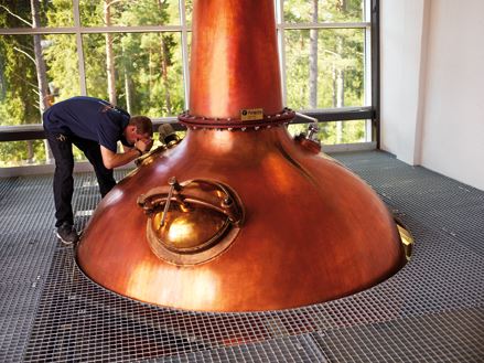 Destillerivisning i Mackmyra Whiskyby