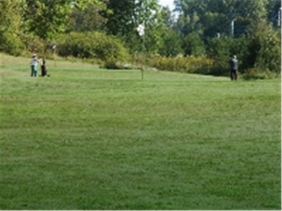 Golfbana vid Resecentrum