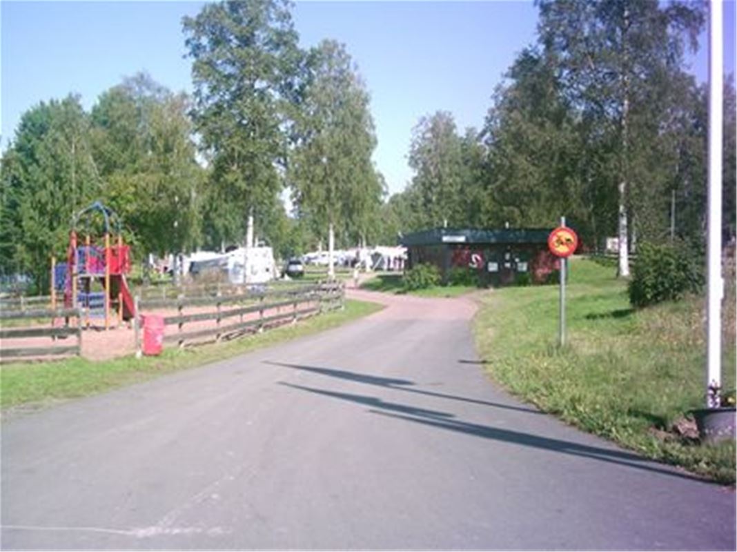 The entrance to the camping.