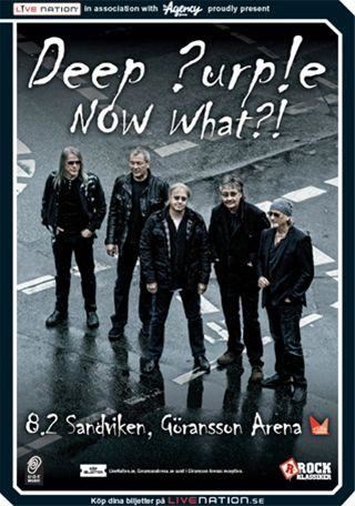 Deep Purple 8 februari - Elite Grand Hotel, Gävle