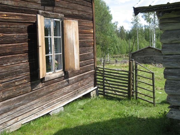 Norrigården gådavallen Bo på fäbodvall Ljusdal Ramsjö 