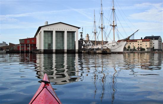 Paddling i Karlskronas skärgård