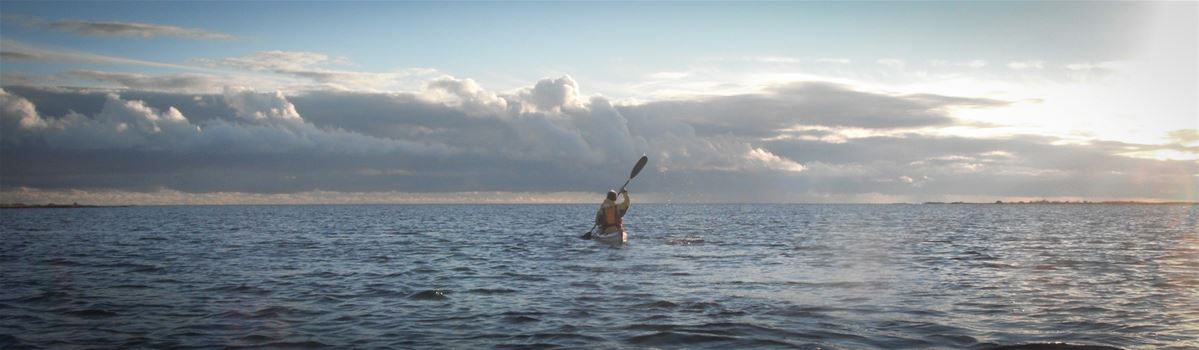 Paddling i Karlskronas skärgård