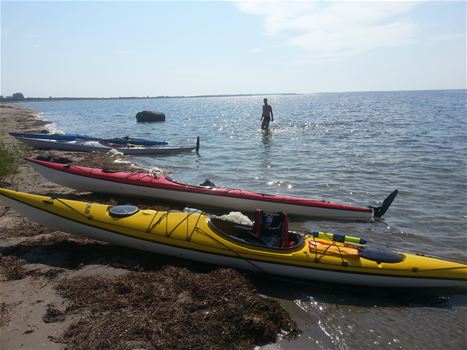 Paddling i Karlskronas skärgård