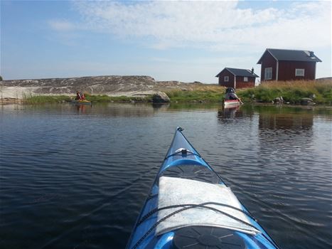 Paddling i Karlskronas skärgård