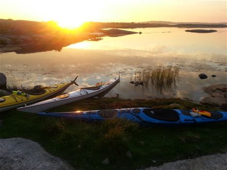 Paddling i Karlskronas skärgård