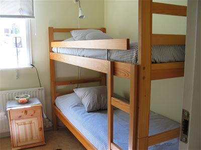 Guestroom with a bunkbed.