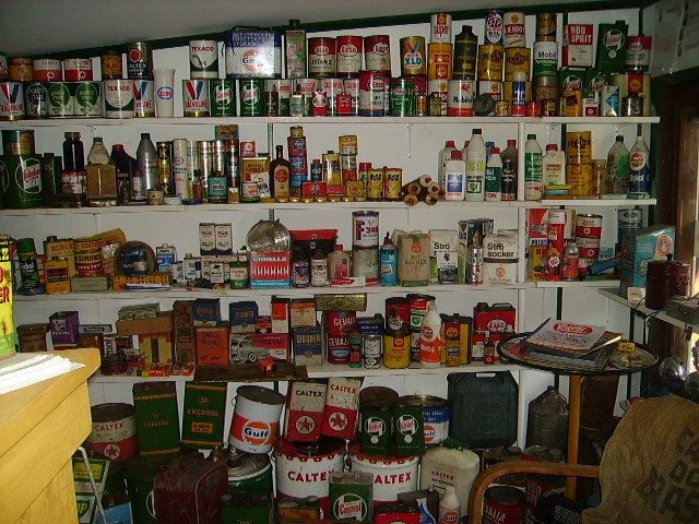 Texaco "Nostalgi-bensinmack" - Sörfjärden