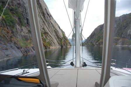 View from sailboat
