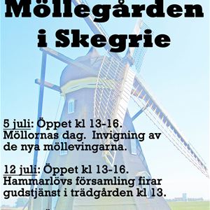 Skytts Härads Hembygdsförening, Sommar på Möllegården i Skegrie. Affisch.