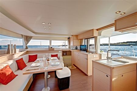 Inside the cabin