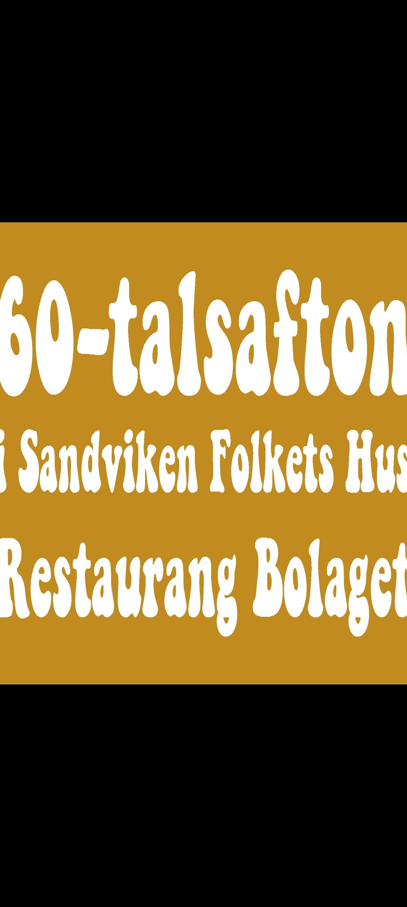 60-tals afton på Restaurang Bolaget
