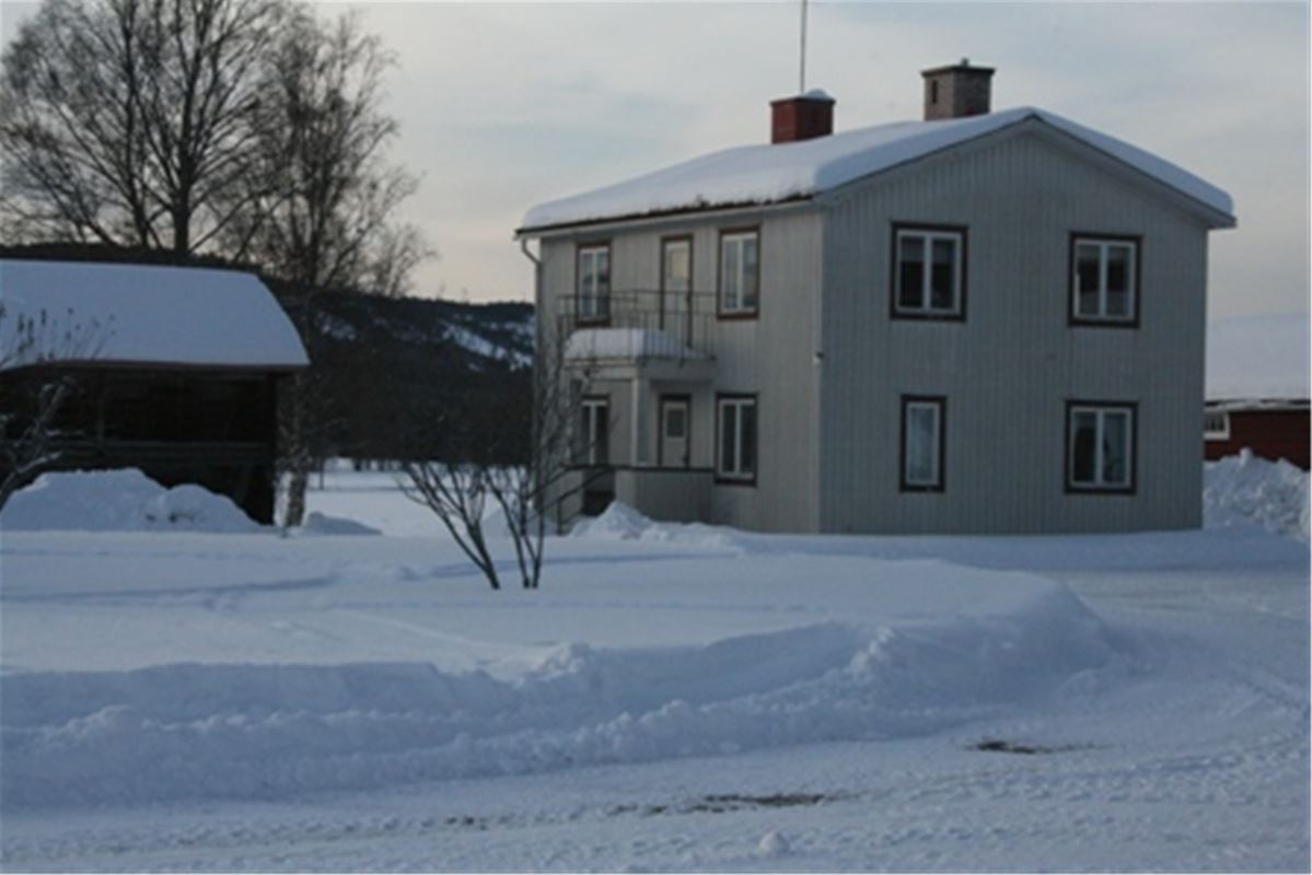 White two storey villa.