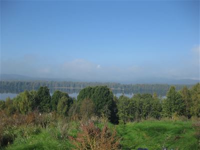  Lake with forest around.