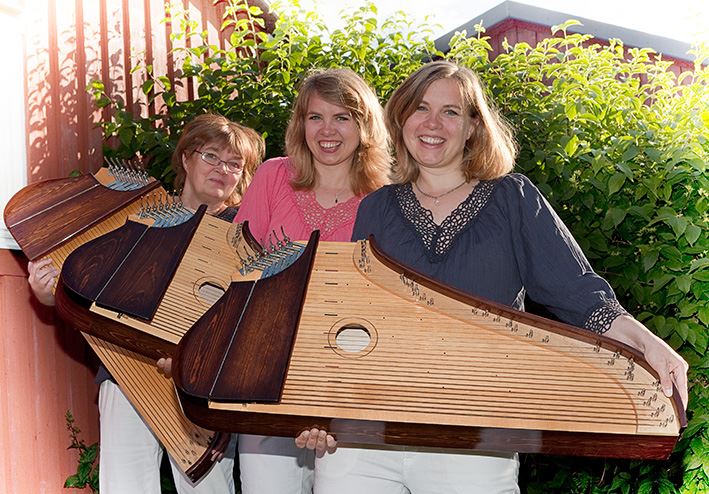 Kantele Trion konsertti  -  Konsert med Kantele Trio