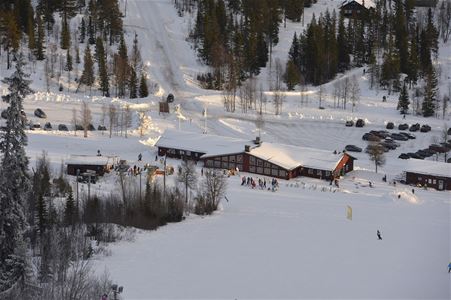 A ski resort.